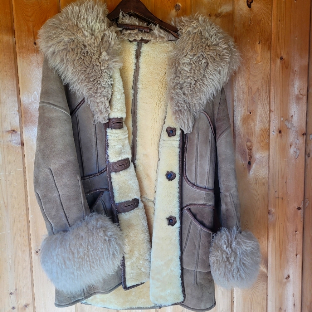 REAL vintage sherling coat